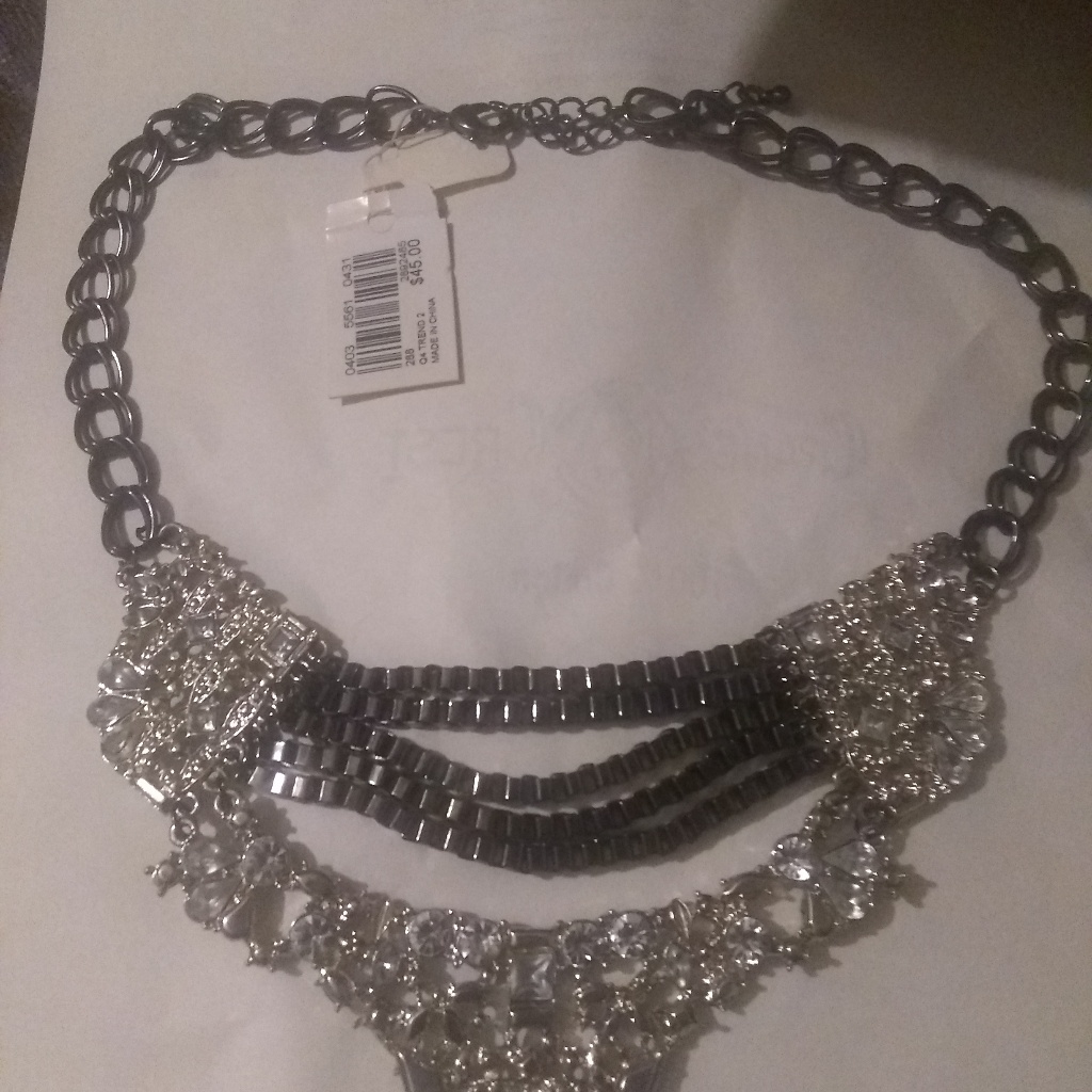 Multi Layer Adjustable Statement Necklace.Missing